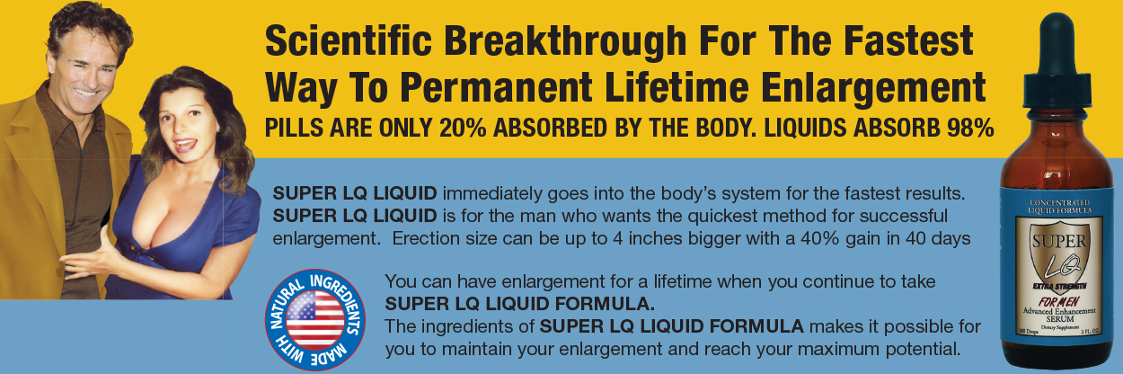 Scientific Breakthrough For The Fastest Way To Permanent Lifetime Enlargement
